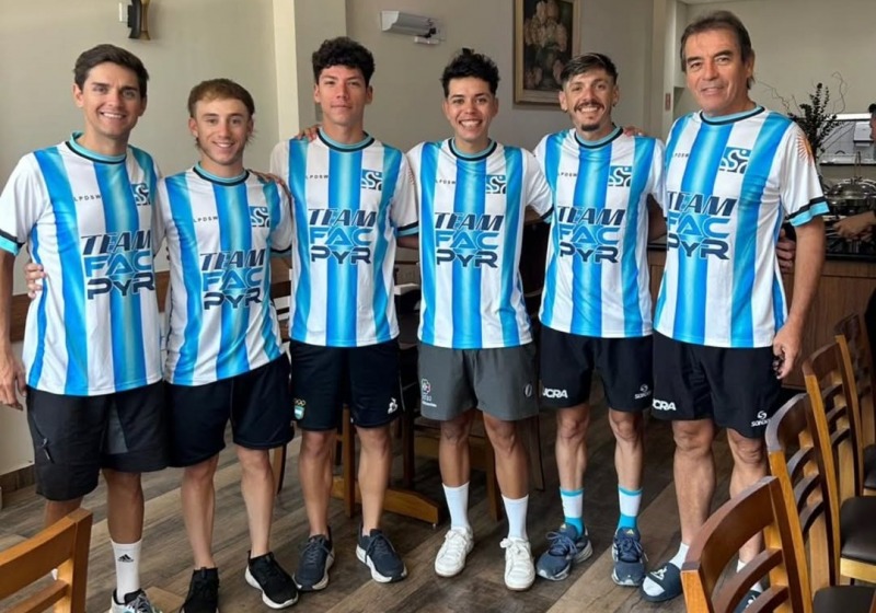 Nehu�n Erripa compite en Brasil en una gira internacional